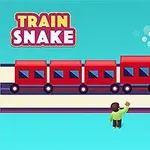 붉은색 기차와 여러 명의 사람들이 서 있는 모습