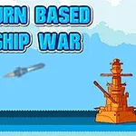 회색과 주황색 전함이 바다 위에서 서로 대치하고 있는 이미지