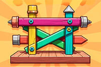 나무판을 풀며 시간과 싸워라!