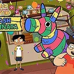Victor and Valentino love to play with pinatas and collect candies