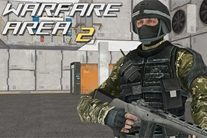 방탄복을 입고 총기를 든 무장 군인이 실내 공간에 서 있는 모습