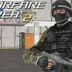 방탄복을 입고 총기를 든 무장 군인이 실내 공간에 서 있는 모습