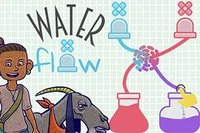 이 퍼즐 게임에서 물 흐름에 몸을 맡겨보세요