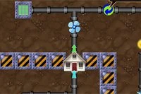 마을 사람들에게 파이프를 연결하여 물을 공급하세요