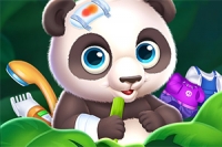 야생 동물 관리와 살롱은 귀여운 2D 동물 게임