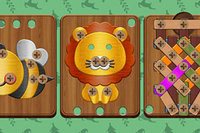 게임을 하며 엉킨 나사, 볼트, 판, 고리, 밧줄 등을 찾게 됩니다